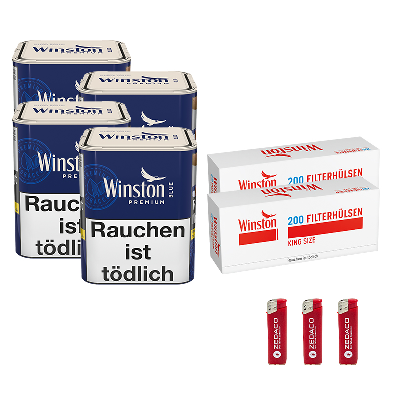 Winston Volumentabak Blue Small Dose Aktion Large