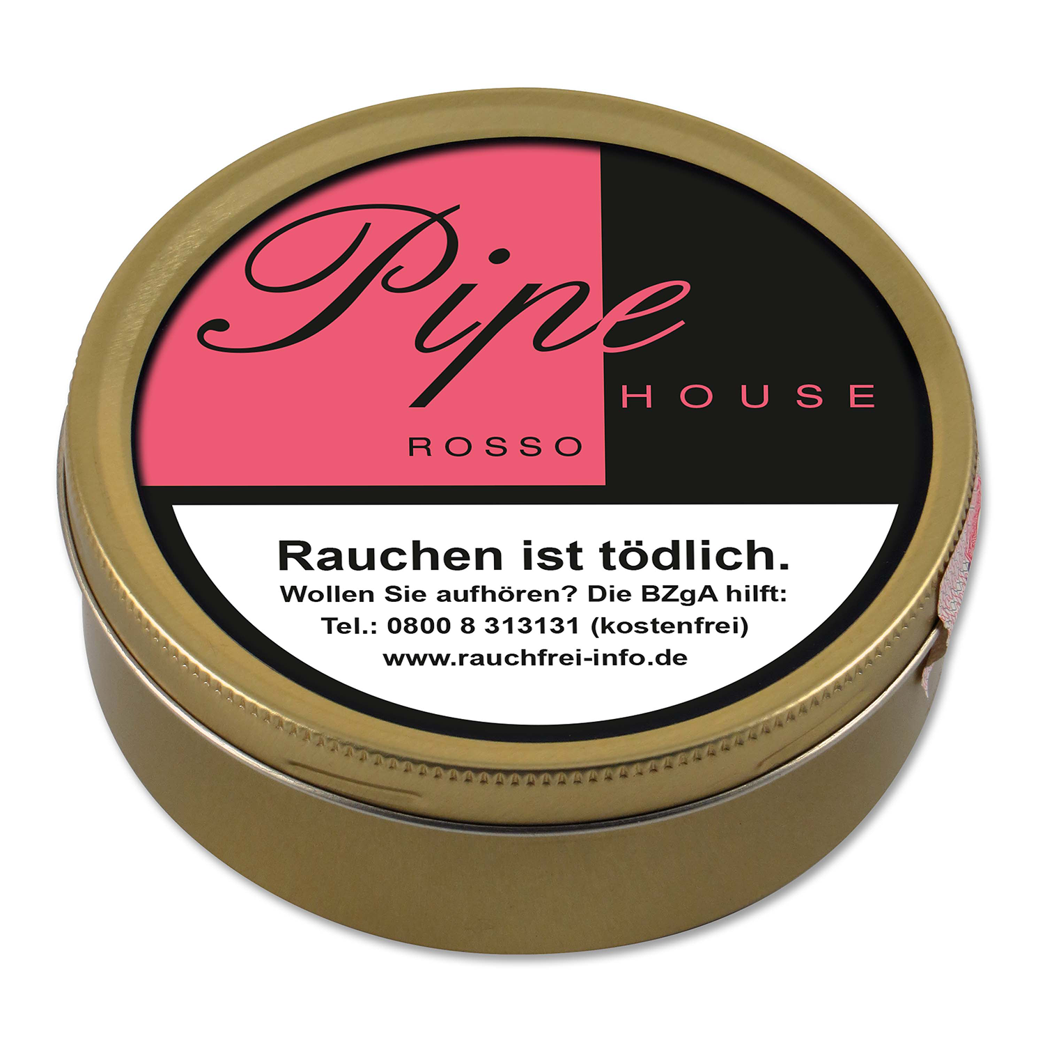 Pipe House Rosso Pfeifentabak Dose