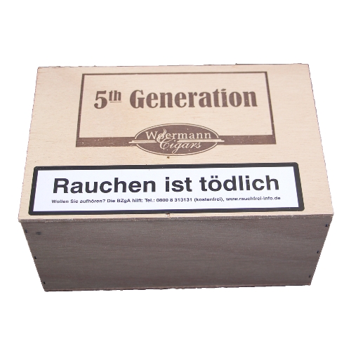 Woermann 5th Generation Corona Sumatra Zigarren Kiste