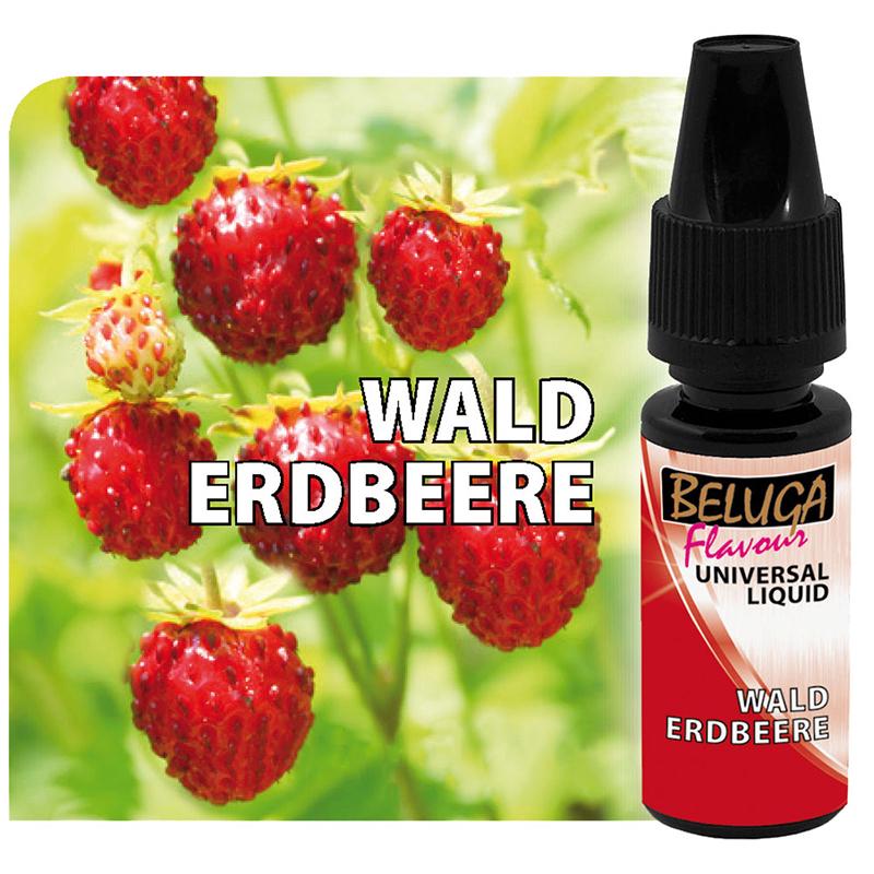 Beluga Flavour Liquid Walderdbeere Free 0mg