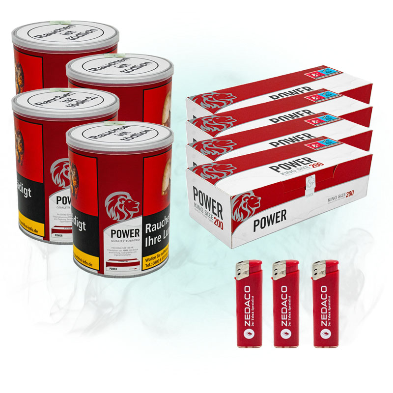Power Red Tabak Aktion Large King Size