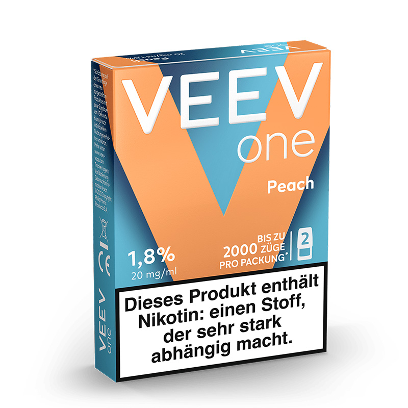 Veev One Peach 20mg Prefilled Pods