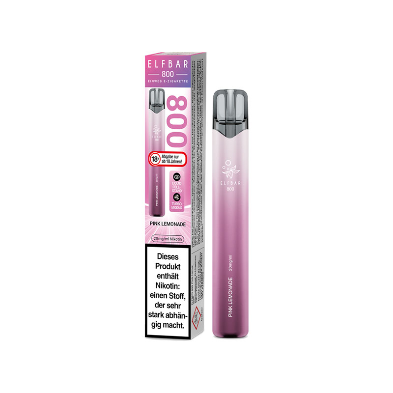 Elfbar 800 Pink Lemonade 20mg Einweg E-Zigarette
