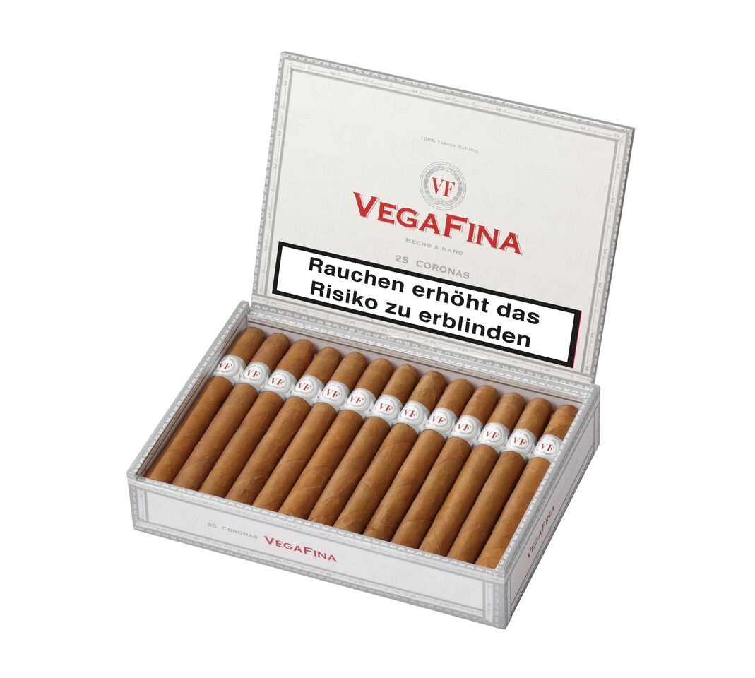 Vegafina Corona Zigarren Kiste offen