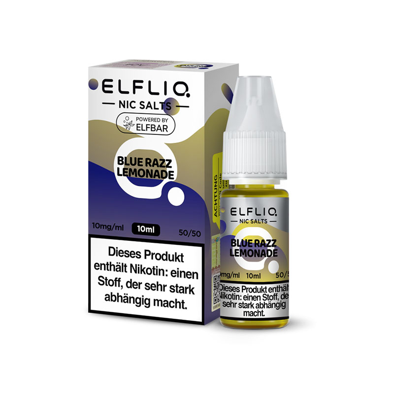 Elfbar Elfliq Blue Razz Lemonade 10mg Nikotinsalz