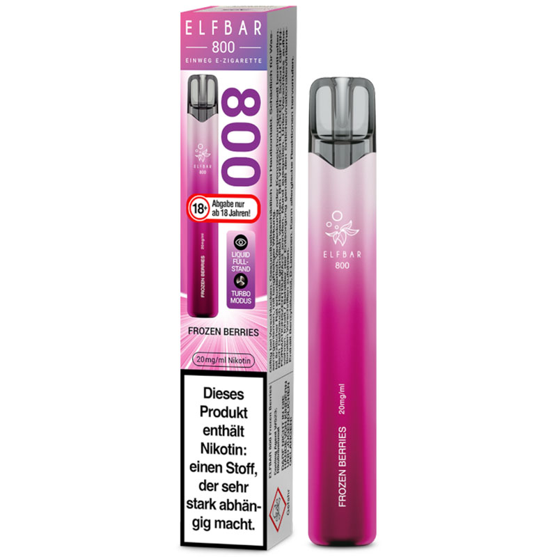 Elfbar 800 Frozen Berries 20mg Einweg E-Zigarette