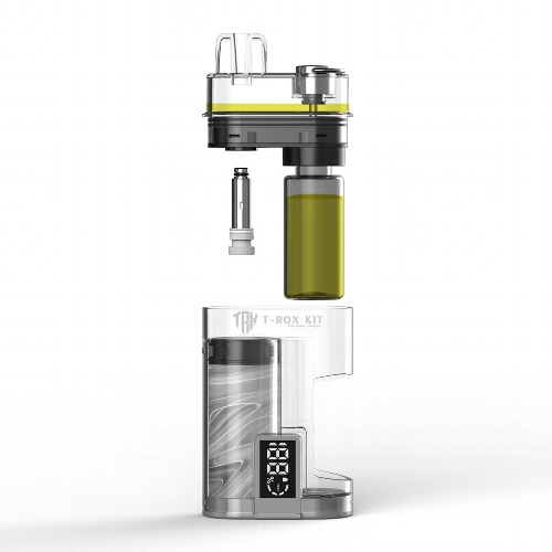 T-Rox Game Changer Kit Transparent E-Zigarette offen