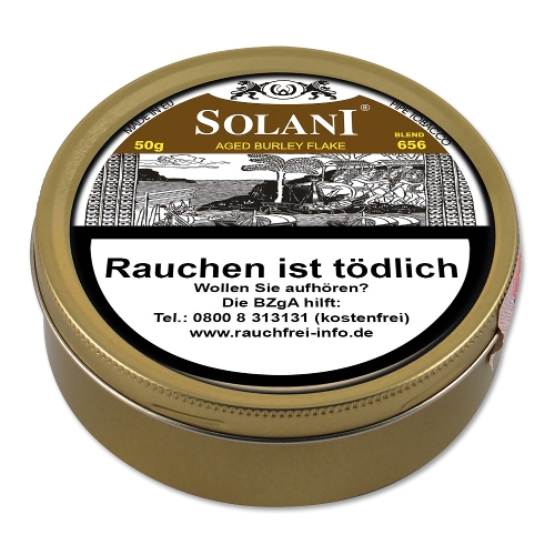 Solani Aged Burley Flake Pfeifentabak Dose