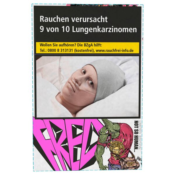 Fred Klaas Blue Original Pack Zigaretten Schachtel