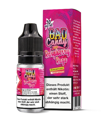 Bad Candy Raspberry Rage 10 mg Nikotinsalz Liquid
