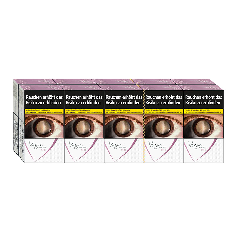 Vogue Charactère Lilas Original Pack Zigaretten Stange