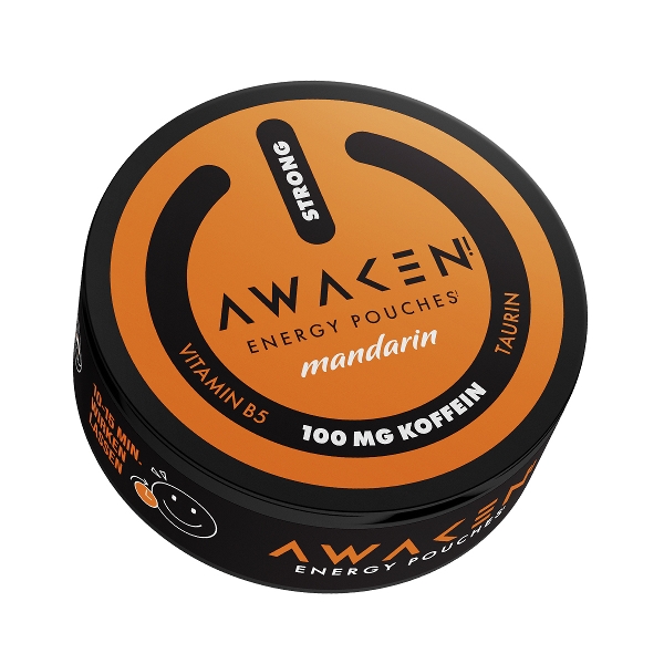 Awaken Energy Pouches Mandarin Dose