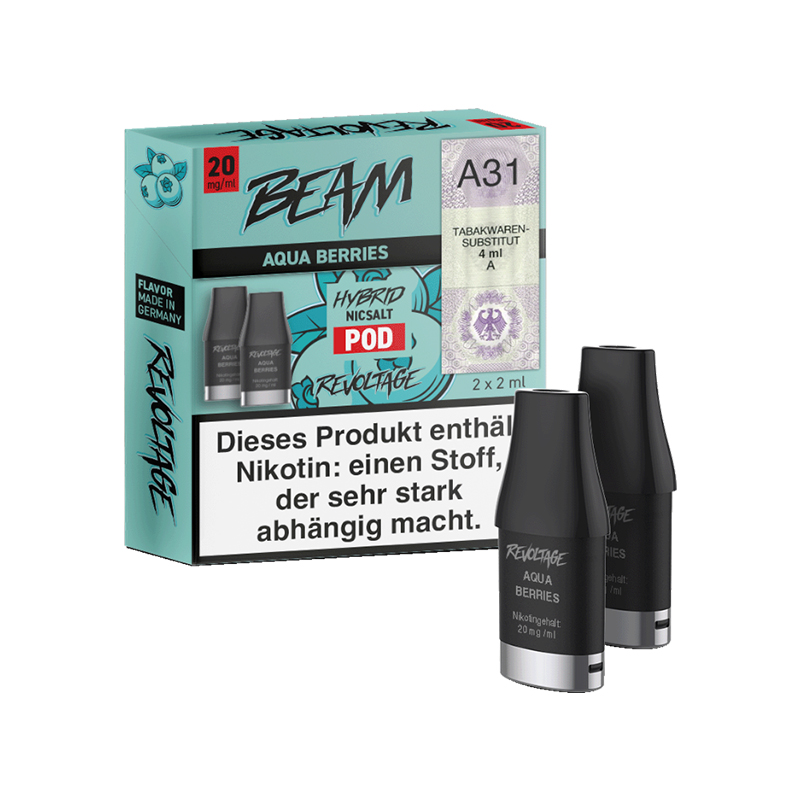 Revoltage Beam Aqua Berries 20mg Liquidpod