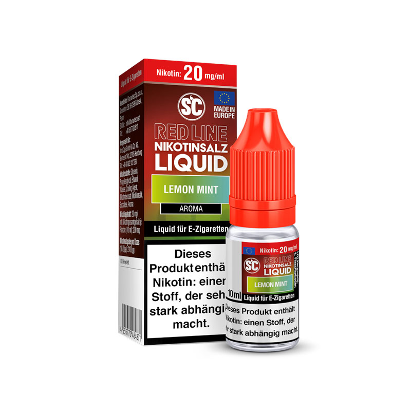 SC Red Line Lemon Mint Nikotinsalz Liquid 20mg