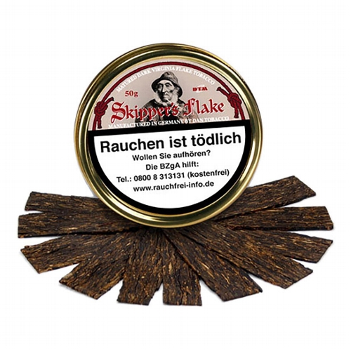 Skippers Flake Pfeifentabak Dose