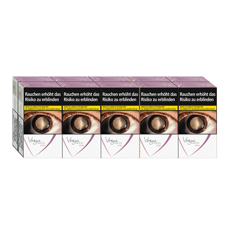 Vogue Charactère Lilas Original Pack Zigaretten Stange