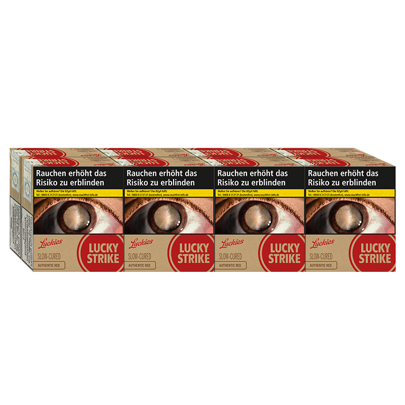 Lucky Strike Authentic Red Super Zigaretten Stange