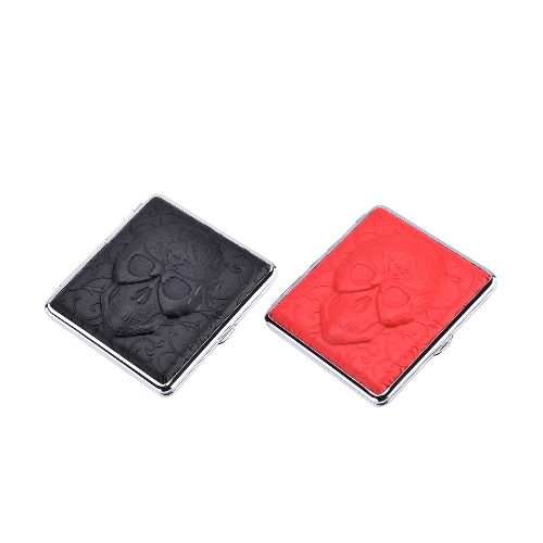 Zigarettenetui Metall 20er Champ Skull 2