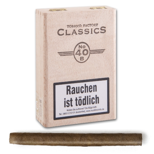 Tobacco Factory Classics No 40 Brasil Zigarillos 20er Kiste