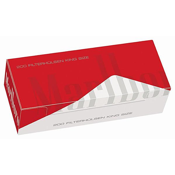 Marlboro Red Filterhülsen Packung