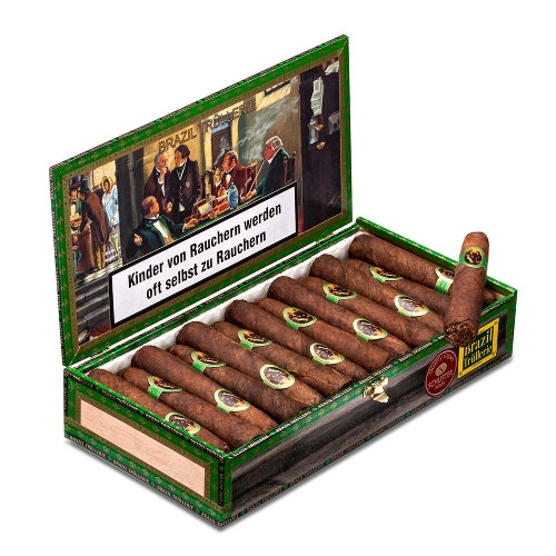 Brazil Trüllerie Fernando Short Robusto Zigarren Kiste offen