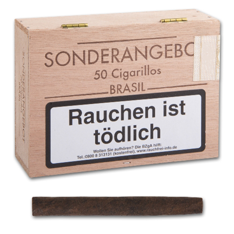 Sonderangebot Brasil Zigarillos 50er Kiste