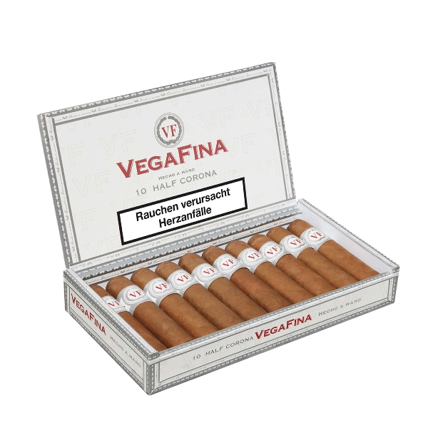 Vegafina Half Corona Zigarren Kiste offen