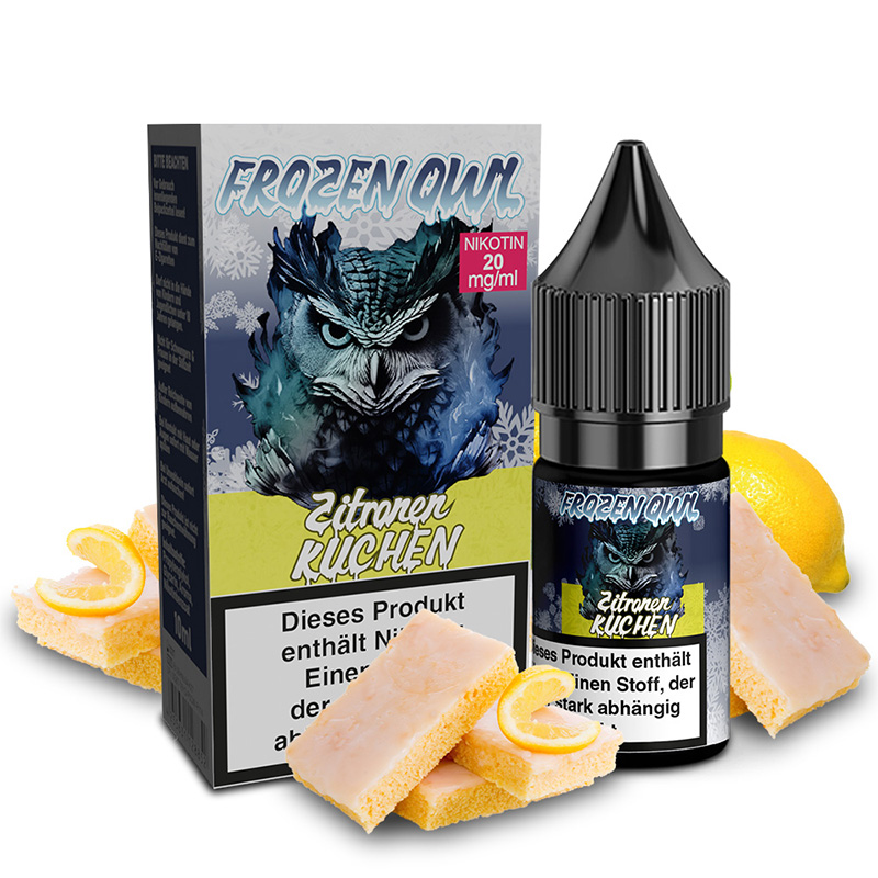 Frozen Owl Zitronenkuchen 20mg Nikotinsalz Liquid
