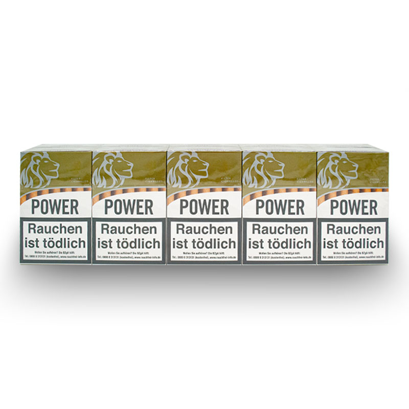 Power Gold Filter Zigarillos Stange