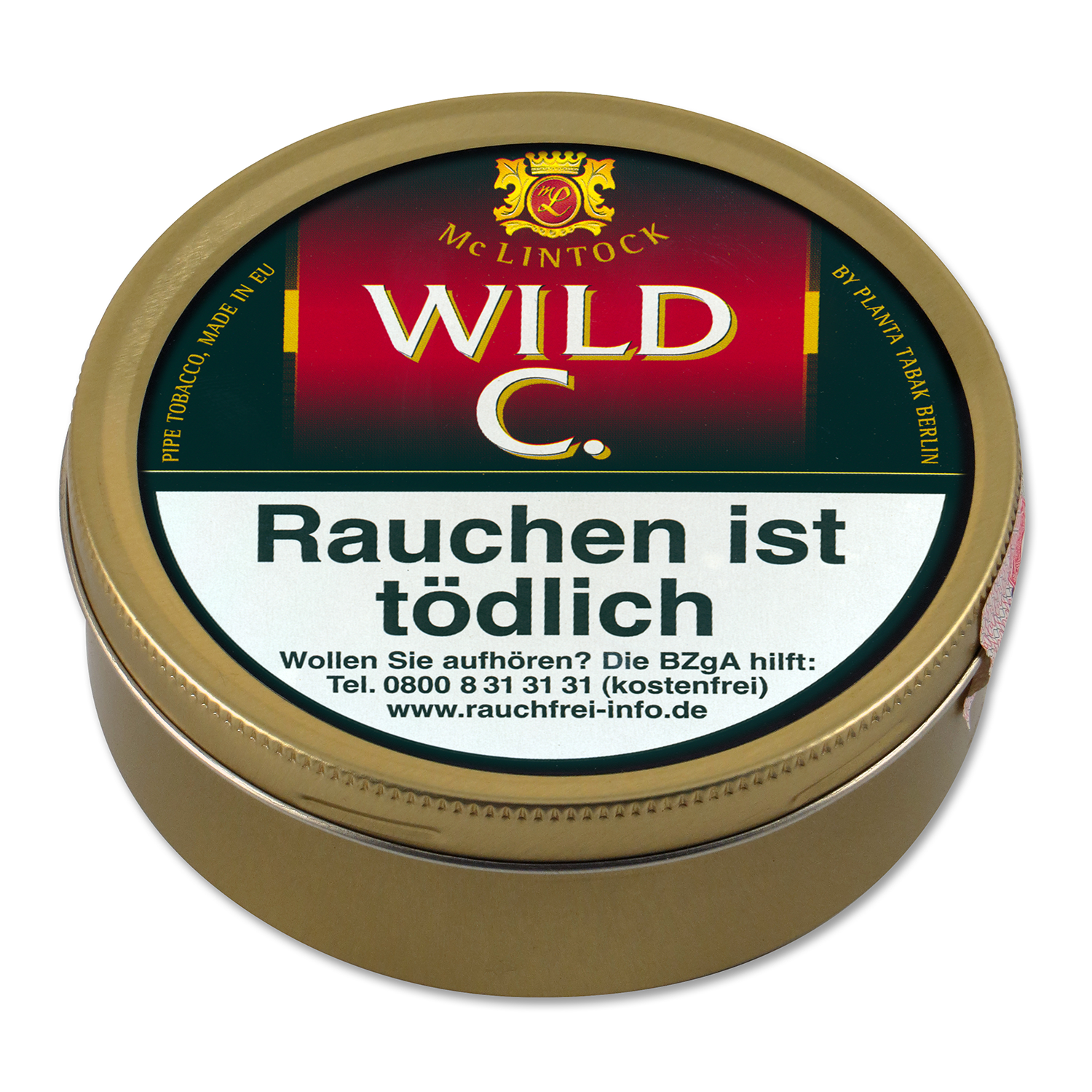 Mc Lintock Wild C. Pfeifentabak Dose Small