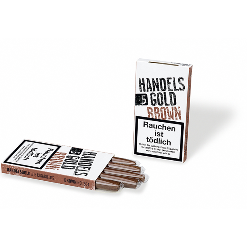 Handelsgold Brown Zigarillos Schachtel