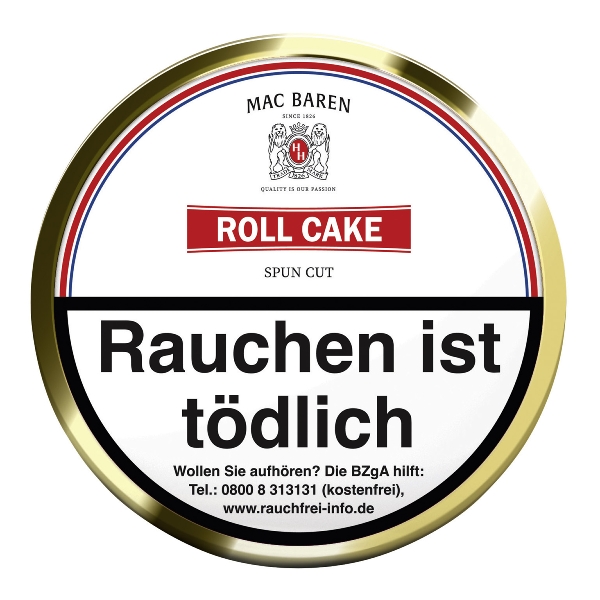Mac Baren Roll Cake Pfeifentabak Dose
