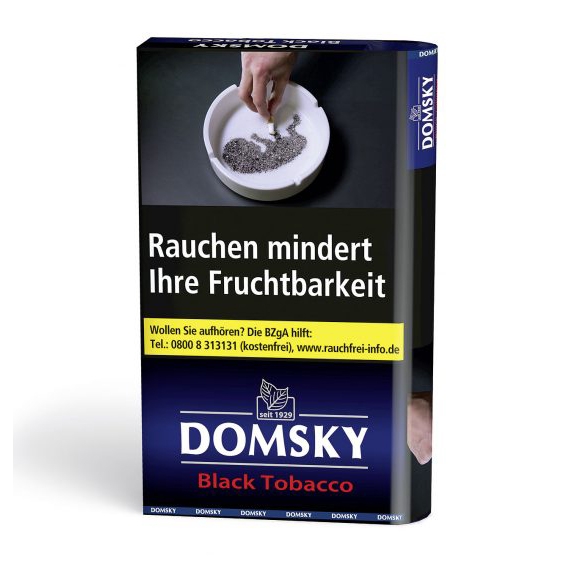 Domsky Black Tabak Pouch