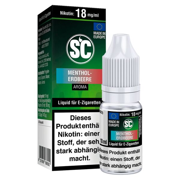 SC Menthol Erdbeere 18mg Nikotinsalz Liquid