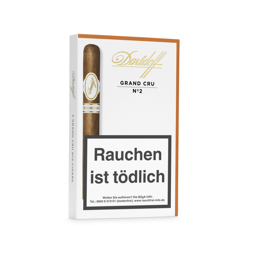 Davidoff Grand Cru No. 2 Zigarren 5er Schachtel