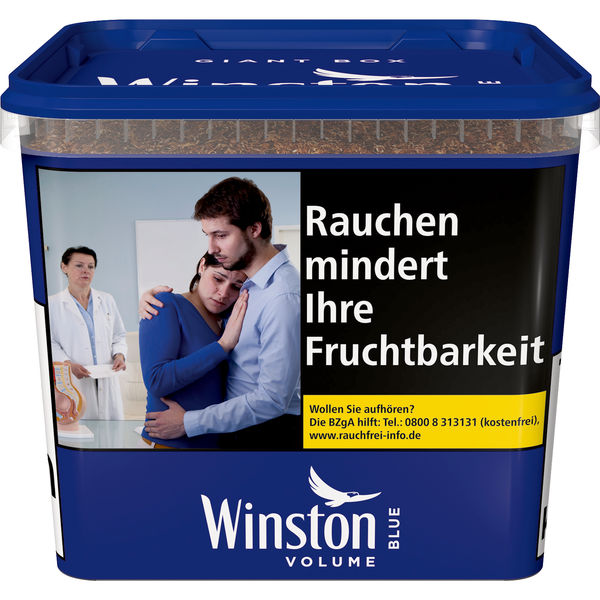 Winston Blue Giant Volumentabak Box
