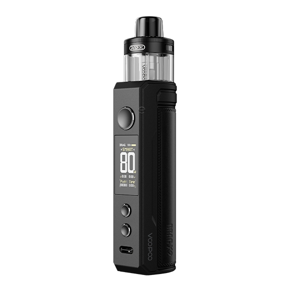 Voopoo Drag X2 Pod Kit E-Zigarette Spray Black