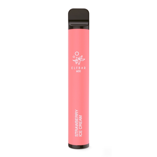 Elfbar Strawberry Ice Cream 0mg Einweg E-Zigarette