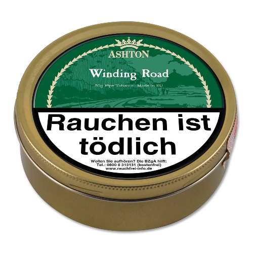 Ashton Winding Road Pfeifentabak Dose