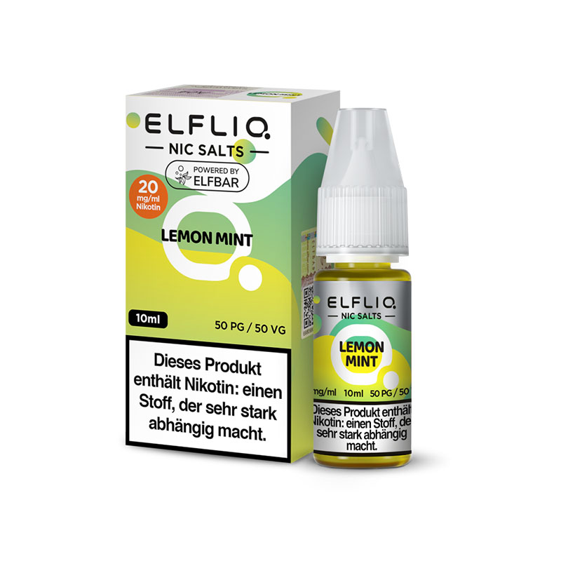 Elfbar Elfliq Lemon Mint 20mg Nikotinsalz