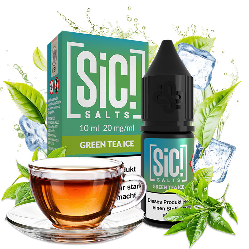 SiC! Salts Green Tea Ice 20mg Nikotinsalz Liquid