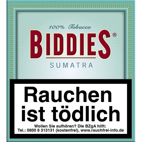Biddies Sumatra Zigarillos Gebinde
