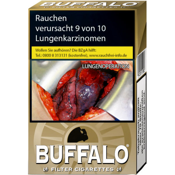 Buffalo Gold Original Pack Zigaretten Stange