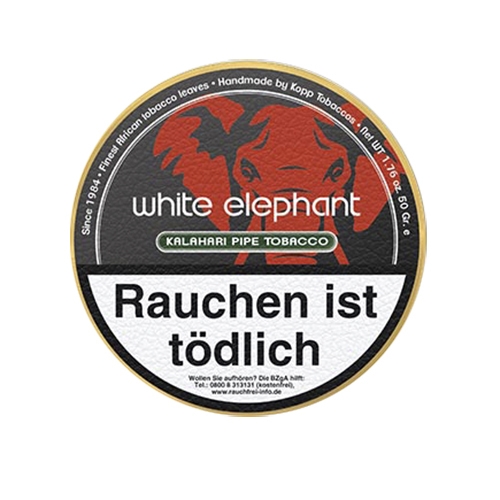 White Elephant Kalahari Pfeifentabak Dose
