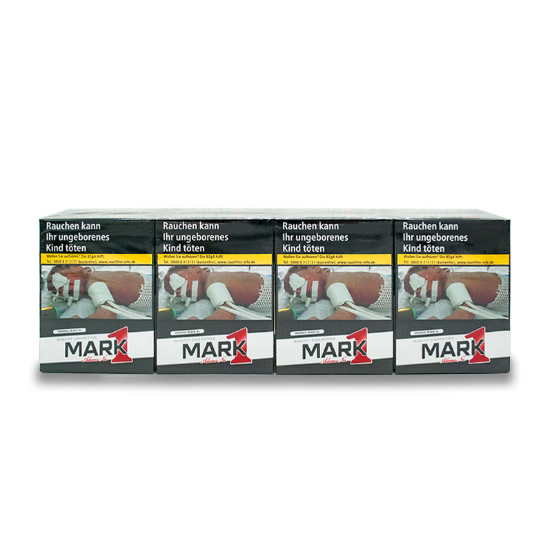 Mark Adams No 1 Black Big Pack Zigaretten Stange