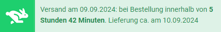 Zedacos grüne Blitzversandbox Zedacos-Blitzversand-grüne-Box-mit-Hasen