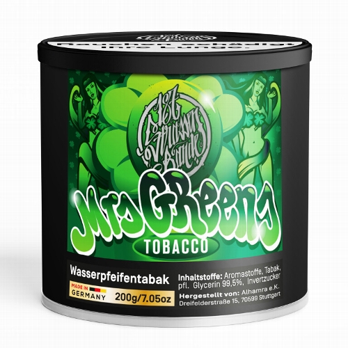 187 Mrs Greens Shisha Tabak