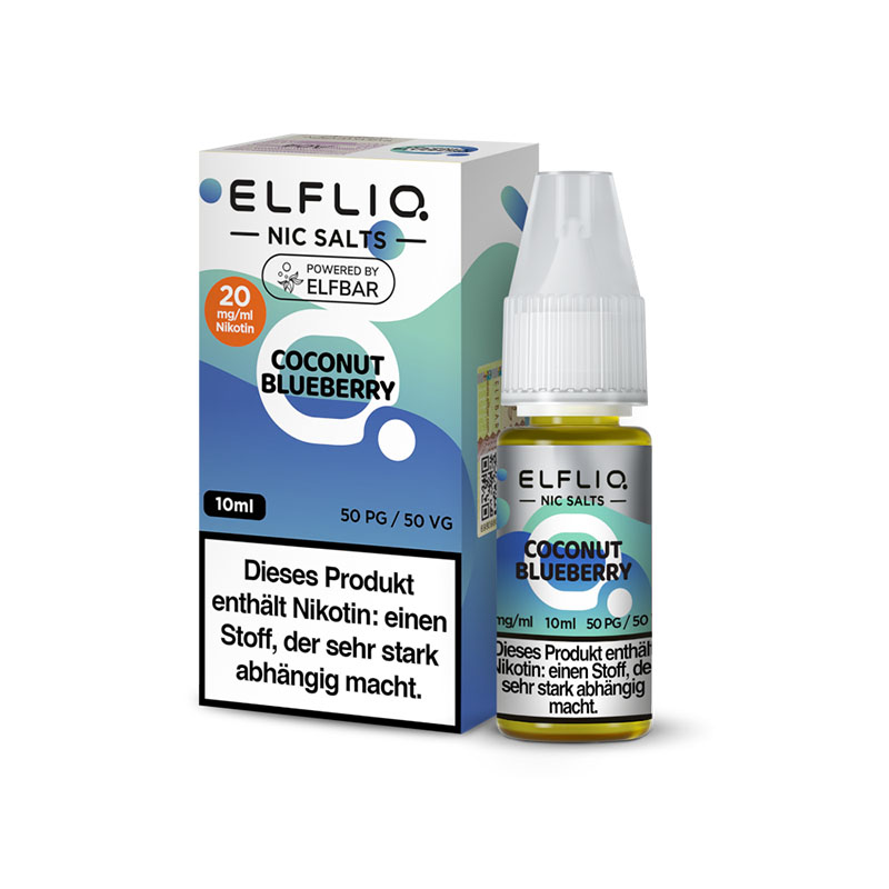 Elfbar Elfliq Coconut Blueberry 20mg Nikotinsalz