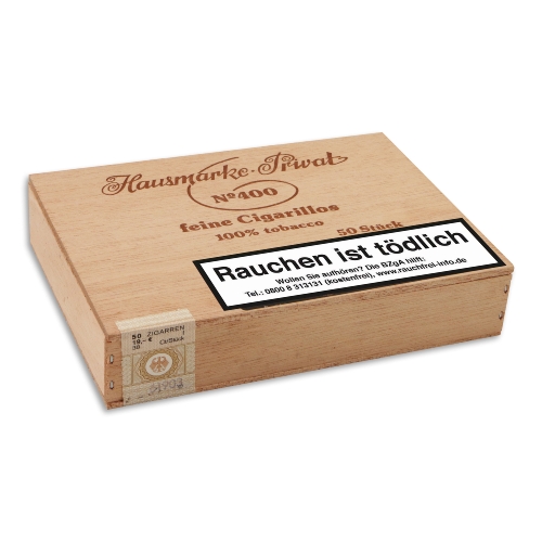 Hausmarke Sumatra Kleinlagel Zigarillos 50er Kiste