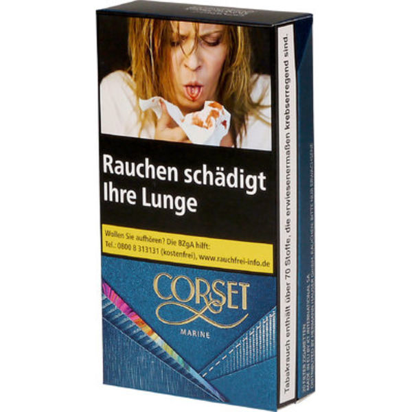 Corset Marine Slim Zigaretten Schachtel